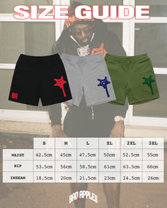 BIG SHOT TRACK SHORT GREY